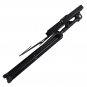 2PCS Foldable Aluminum Alloy Guitar Stand Holder Music Sheet Tripod Stand Height Adjustable with Car