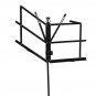 2PCS Foldable Aluminum Alloy Guitar Stand Holder Music Sheet Tripod Stand Height Adjustable with Car