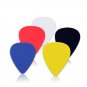 5PCS 0.50mm ABS Guitar Picks for Acoustic Guitar Bass Ukulele