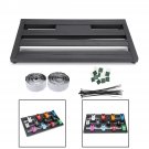 Guitar Effects Pedal Board Portable Aluminium Alloy Guitar Effects Pedal Board Pedalboard