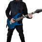 GS-06 Guitar Strap Thickened Widened Adjustable Decompression Leather Pearl Cotton Shoulder Strap fo