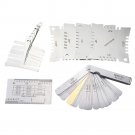 14Pcs Wsmith Guitar Bass String Measuring Tools Luthier Tool Kit 9 T-shaped Ruler 4 Radiant Ruler 1 