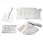 14Pcs Wsmith Guitar Bass String Measuring Tools Luthier Tool Kit 9 T-shaped Ruler 4 Radiant Ruler 1