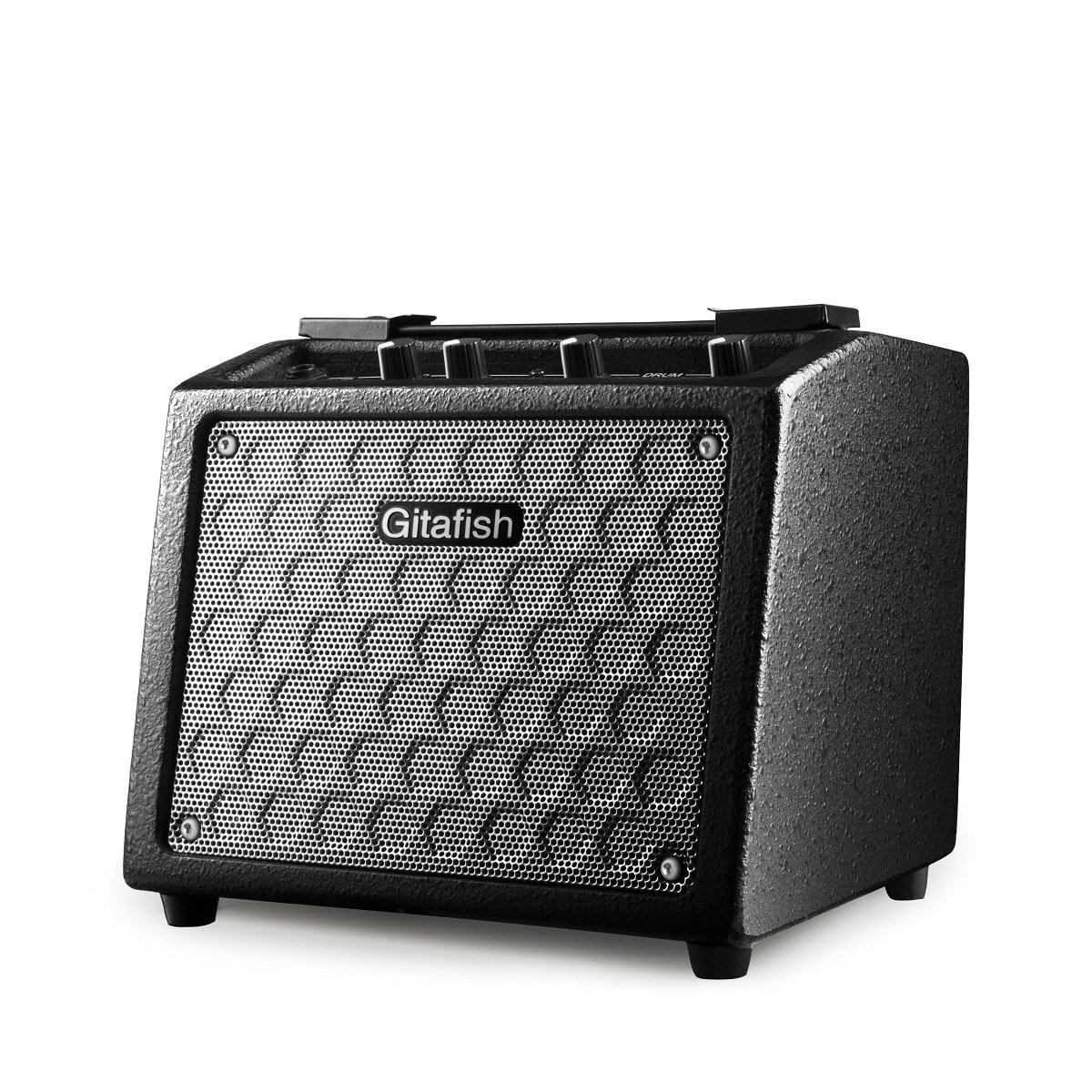 Gitafish B9 8W AUX Built-in 18650 mAh Battery Portable Guitar Speaker with Headphone Output for Elec