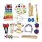 SY-60 19-piece Orff Instruments Set Early Education Enlightenment Instrument for Children