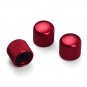 3PCS Electric Guitar Bass Replacement Parts Tone Volume Control Knobs Cap Guitar Parts