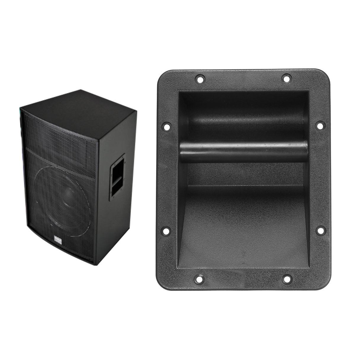 ABS material Speaker G-type Handle Replacement Sound Loudspeakers Recessed Handle for Guitar Amplifi