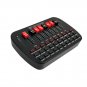 SNQISY V1 Live Sound Card Universal Volume Adjustable USB External Audio Mixer Sound Card for KTV Ka