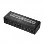 N-AUDIO PS12V Portable Guitar Effect Power Supply Adapter Station Distributor 10 Isolated DC Outputs