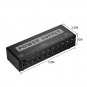 N-AUDIO PS12V Portable Guitar Effect Power Supply Adapter Station Distributor 10 Isolated DC Outputs