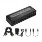 N-AUDIO PS12V Portable Guitar Effect Power Supply Adapter Station Distributor 10 Isolated DC Outputs