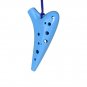 QI MEI QMT-1 Soprano C 12 Holes Ocarina ABS Material with Protective Bag for Beginners