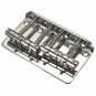 Zebra 4 String Bass Bridge Guitar Tremolo Bridge for Fender Jazz Bass Guitar with 5 Screws