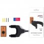 AROMA AH-89W Automatic Lock Guitar Stand Guitar Wall Mount Guitar Hanger Hook for Guitars Bass Ukule