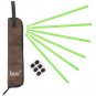 IRIN Three-piece Drum Set Portable Drum Accessories Drumsticks Bag/Mute Sticker/Drum Stick