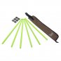 IRIN Three-piece Drum Set Portable Drum Accessories Drumsticks Bag/Mute Sticker/Drum Stick