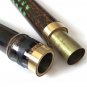 G/F Key Detachable 2 Sections Natural Purple Bamboo Chinese Woodwind Flute