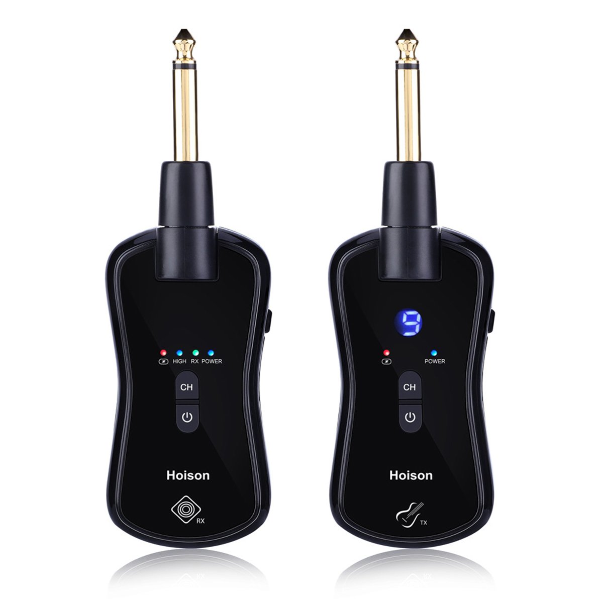 Hoison S8 Wireless Audio Transmission System With Transmitter Receiver Built-in Lithium Battery for 