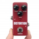 KOKKO FDS-2 Mini Distortion Guitar Effects Pedal True Bypass Pedal for Electronic Guitar Bass