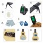 Guitar Accessories Set with Guitar Picks Tuner String Clip Strap Cleaning Cloth