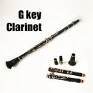 Professional G Tune Clarinet Wood Body Brass Nickel Plated Key with Box