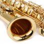 Gold Bend Alto Eb E-flat Tune Saxophone with Clean Tools