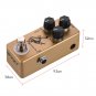 MOSKY Golden Horse Guitar Effects Pedal Overdrive Effects Pedal Full Metal Shell