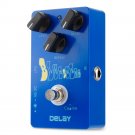 Caline CP-19 Blue Ocean Delay Guitar Effects Pedal True Bypass 25ms-600ms Delay Time