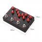 MOSKY RED FOX 4 in 1 Electric Guitar Effects Pedal with Delay Chorus Loop Overdrive