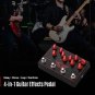 MOSKY RED FOX 4 in 1 Electric Guitar Effects Pedal with Delay Chorus Loop Overdrive