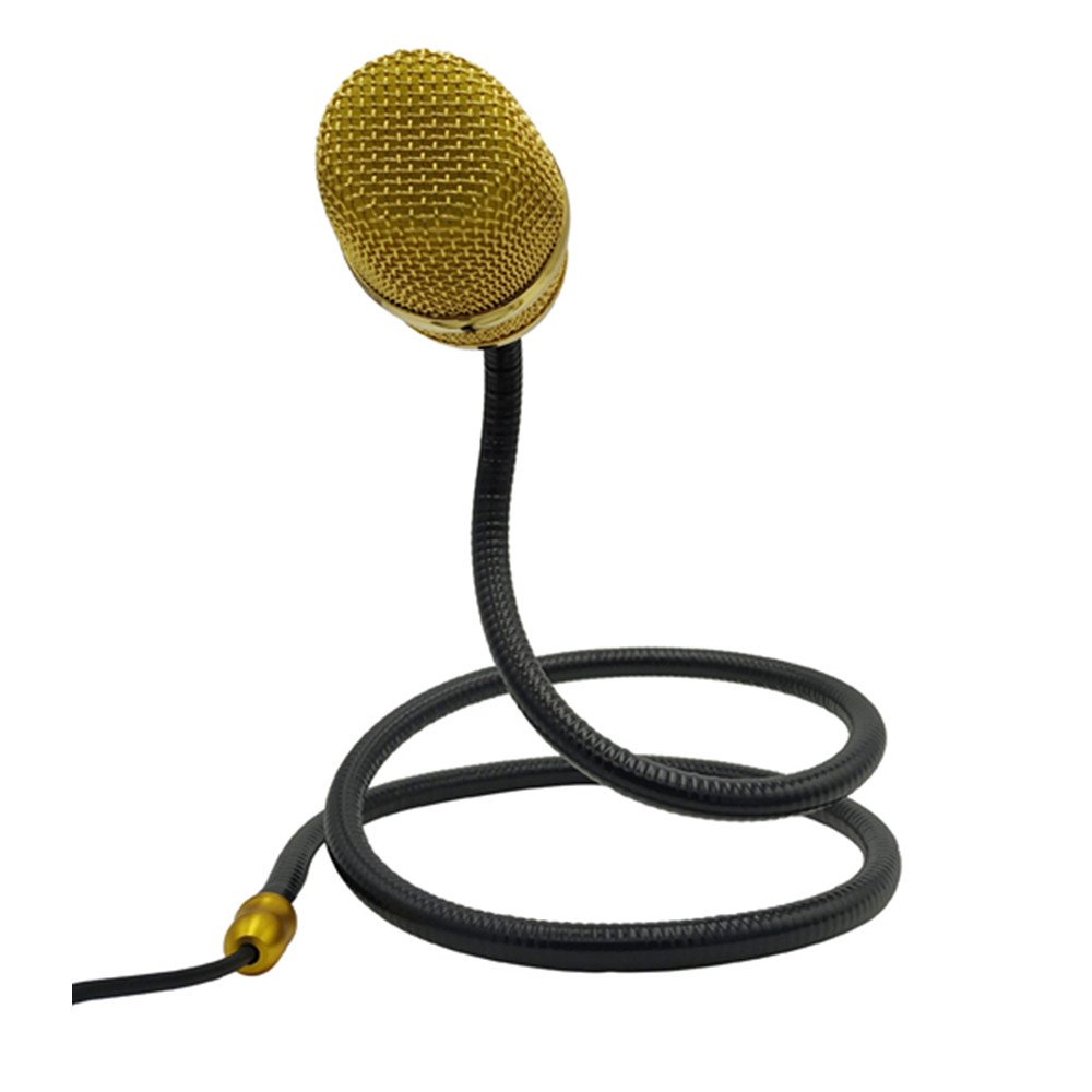 Wired Gooseneck Musical Instrument Hands Microphone for Guitar Harmonica Flute Saxophone Trumpet Nec