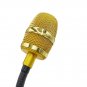 Wired Gooseneck Musical Instrument Hands Microphone for Guitar Harmonica Flute Saxophone Trumpet Nec