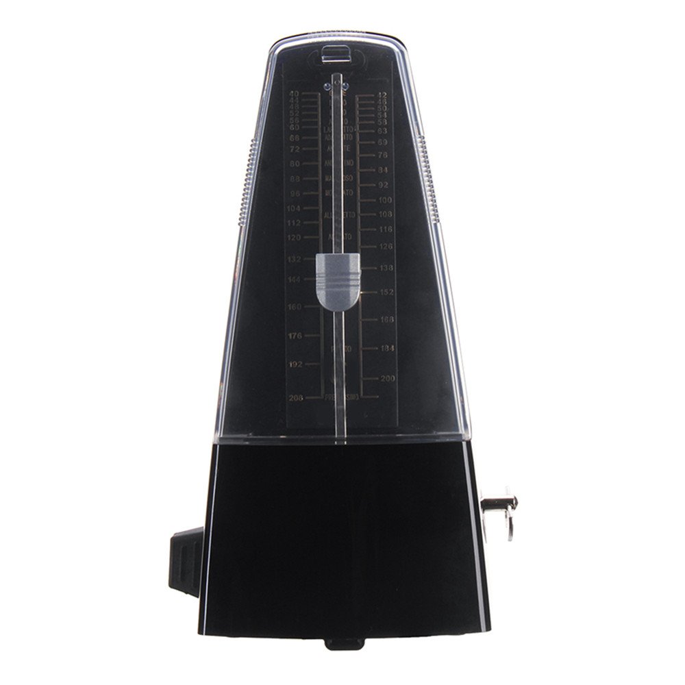 Traditional Wind Up Mechanical Metronome for Guitar Piano Musical Instruments
