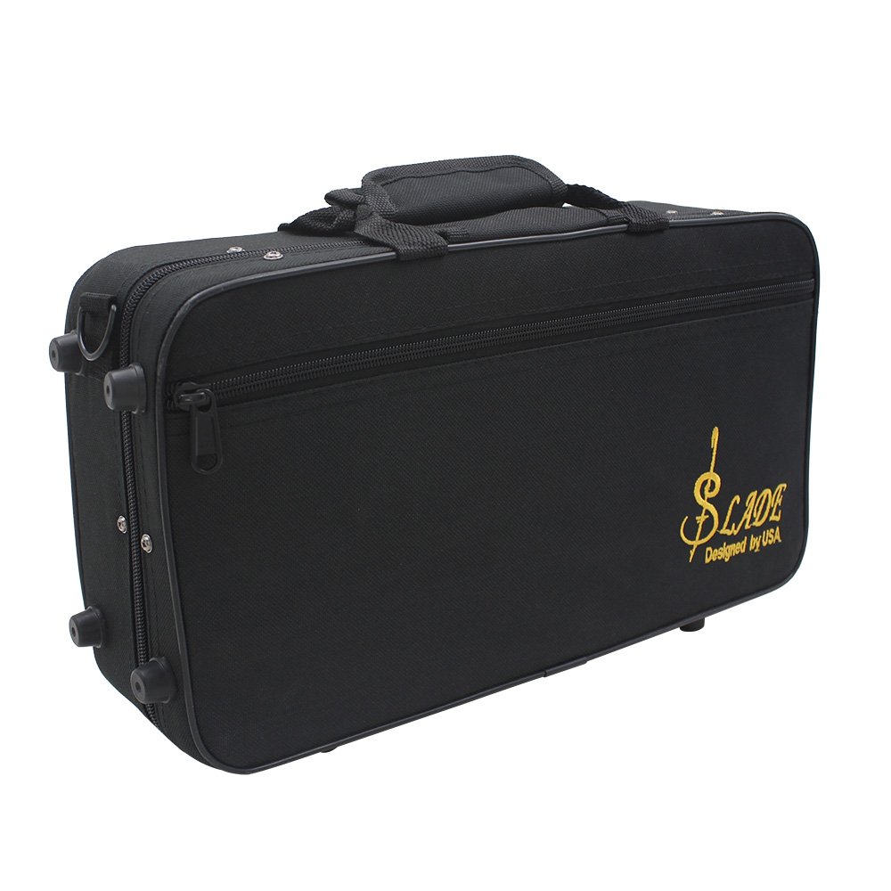 SLADE Foam Padded Thicken Oxford Cloth Bag Clarinet Box Case with Handle Strap Protection Parts Coup