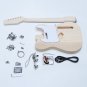 DIY Electric Guitar Accessories Kit Beech Wood Body Maple Neck