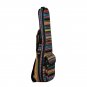 23 Inch Ukulele National Wind Color Bag with Shoulder Belt for Mini Guitar Ukulele