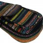 23 Inch Ukulele National Wind Color Bag with Shoulder Belt for Mini Guitar Ukulele