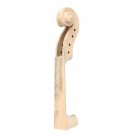 Hand Carved Maple Wood Violin Neck for 4/4 Full Size Violin Parts