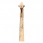 Hand Carved Maple Wood Violin Neck for 4/4 Full Size Violin Parts