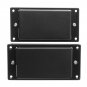 2Pcs 81/85 Humbucker Guitar Pickup Set Black with 25K Potentiometers for Guitar Parts