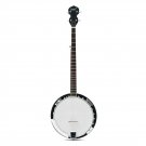 5-String 22 Fret Remo Bluegrass Banjo Guitar Mahogany Wood Traditional Western Ukulele