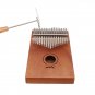 17 Keys Kalimbas African Solid Mahogany Wood Thumb Piano Finger Percussion Musical Gifts
