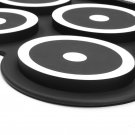 KONIX MD760L Portable USB 9 Pads Roll Up Electronic Drum with Built-in Battery Drum Sticks