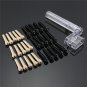 100pcs Guitar String Bridge Pins Cones Repair Kit Winder With Box