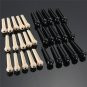 100pcs Guitar String Bridge Pins Cones Repair Kit Winder With Box