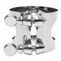 Nickel Plated Clarinet Double Screws Adjust Mouthpiece Ligature
