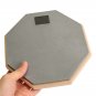 8 Inch Rubber Wooden Beginner Drum Practice Silencer Pads Quiet Practice Dumpad