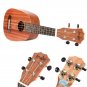 21 Inch Soprano Pinapple Mahogany Ukulele 4 Strings Hawaii Mini Guitar Children Gift