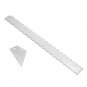 Guitar Neck Steel Straight Edge With Fret Rocker for Luthier Repair Tools