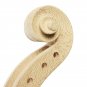 DIY Natural Solid Wood Violin Fiddle 4/4 Size Kit Spruce Top Maple Back Fiddle